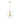 Fues Large Clear glass and brass finish LED pendant lighting – model SLPD10327CNB