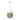 Transparent smoke glass pendant with warm brass hardware – SLPD10327TSMNB