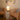 Portable ivory table lamp with linen shade and warm ambient glow