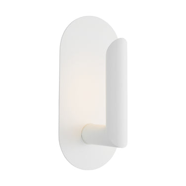 Visual Comfort Fielle sconce 7.5" in soft white, compact wall-mounted LED light for residential or commercial use