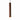 Linear arrangement of three rust finish Roest pendants above dining table