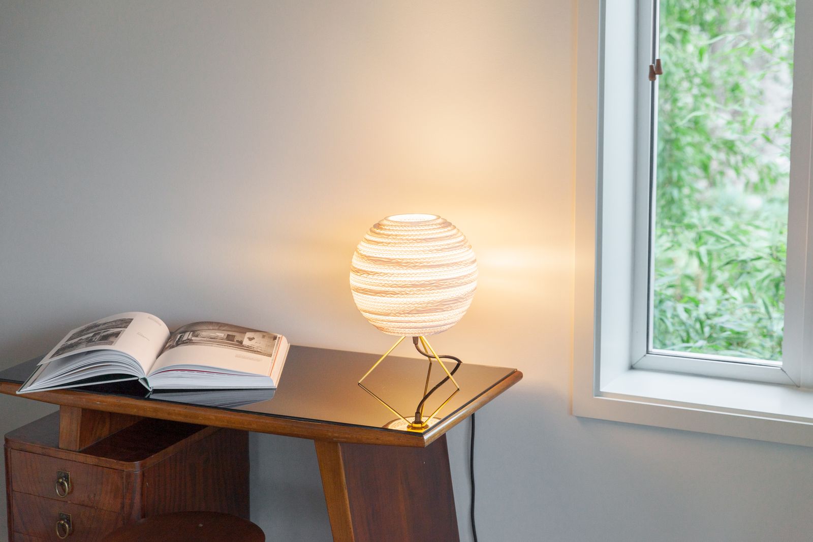 Graypants Moon Table Lamp - Functional Art for Your Living Space