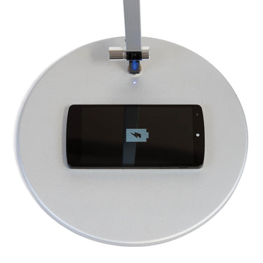 Koncept Mosso Pro Desk Lamp Wire Charging Base available in Matte Black, Silver, White