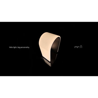 Mr. N LED ambient table lamp with 250 lumens warm white lighting