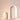 Silver Mr. N Tall LED lamp with integrated USB charger and soft warm light