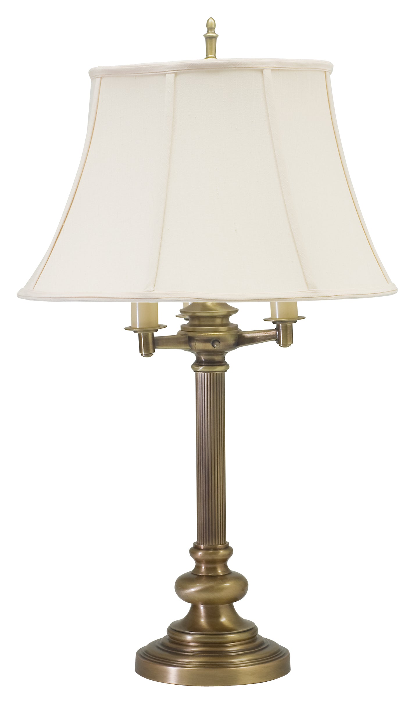 House of Troy Newport 30" Antique Brass Six-Way Table Lamp N650-AB
