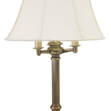 Antique Brass Newport 30" Six-Way Table Lamp – House of Troy studio photo