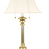 House of Troy Newport 30.25' Antique Brass Table