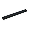 Nora Lighting 4-Ft Plastic Channel For Tape Light, Black 