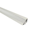Nora Lighting 4-Ft Corner Channel, Aluminum Plastic Diffuser And End Caps Included 