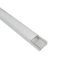 Nora Lighting 4' Shallow Channel For Cob Tape Light, Aluminum Finish 
