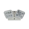 Nora Lighting Emergency LED Single Square Head Remote, 2X 1W, 150Lm, White 