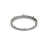 Nora Lighting 8" Decorative Metal Ring For Nelo-8Rtwmpw, Brushed Nickel Finish 