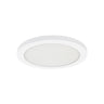 Nora Lighting 8" Elo & Surface Mounted Led, 1100Lm / 18W, 2700K, 90 & Cri, 120V Triac/Elv Dimming, White 