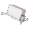 Nora Lighting 6" Line Voltage Ic At Sloped Ceiling New Construction Double Wall Housing 