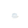 Nora Lighting 3/4" Matte Powder White Opaque Snoot For 1" Iolite Trims 