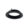 Nora Lighting 4" Iolite Plus Trimless To Flanged Converter Accessory, Black 