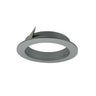 Nora Lighting 4" Iolite Plus Trimless To Flanged Converter Accessory, Haze 