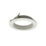 Nora Lighting 4" Iolite Plus Trimless To Flanged Converter Accessory, White 