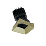 Nora Lighting 4" Iolite Plus Square Trimless Adjustable, 1500Lm/2000Lm Varies By Housing, Comfort Dim, Champagne Haze Finish 