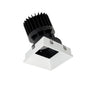 Nora Lighting 4" Iolite Plus Square Trimless Adjustable, 1500Lm/2000Lm Varies By Housing, Comfort Dim, Matte Powder White Finish 