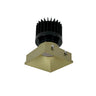 Nora Lighting 4" Iolite Plus Square Trimless Downlight, 1500Lm/2000Lm/2500Lm Varies By Housing, 5000K, Champagne Haze Finish 