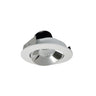 Nora Lighting 4" Iolite LED Round Adjustable Cone Reflector, 1000Lm / 14W, 5000K, Specular Clear Reflector / Matte Powder White Flange 