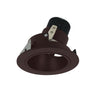 Nora Lighting 4" Iolite LED Round Adjustable Deep Reflector, 1000Lm / 14W, 3000K, Bronze Reflector / Bronze Flange 