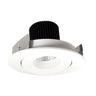 Nora Lighting 4" Iolite LED Round Adjustable Gimbal, 1000Lm / 14W, 4000K, Matte Powder White Finish 
