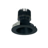 Nora Lighting 4" Iolite LED Round Reflector, 1500Lm/2000Lm/2500Lm Varies By Housing, 3000K, Black Reflector / Black Flange 
