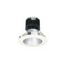Nora Lighting 4" Iolite LED Round Reflector, 1500Lm/2000Lm/2500Lm Varies By Housing, 3500K, Haze Reflector / White Flange 