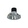 Nora Lighting 4" Iolite LED Round Reflector, 800Lm / 14W, 5000K, Natural Metal Reflector / Natural Metal Flange 
