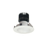 Nora Lighting 4" Iolite LED Round Reflector, 1500Lm/2000Lm/2500Lm Varies By Housing, 3000K, White Reflector / White Flange 