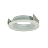 Nora Lighting 4" Iolite Trimless To Flanged Converter Accessory, White 