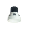 Nora Lighting 4" Iolite LED Round Trimless Downlight, 1000Lm / 14W, 3500K, Matte Powder White Finish 