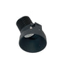 Nora Lighting 4" Iolite LED Round Trimless Adjustable Slot, 1000Lm / 14W, 5000K, Black Finish 