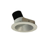 Nora Lighting 4" Iolite LED Round Wall Wash, 1000Lm / 14W, 3000K, Haze Reflector / White Flange 