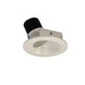 Nora Lighting 4" Iolite LED Round Wall Wash, 1000Lm / 14W, 2700K, White Reflector / White Flange 