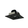 Nora Lighting 4" Iolite LED Square Adjustable Gimbal, 1000Lm / 14W, 3500K, Bronze Finish 