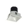 Nora Lighting 4" Iolite LED Square Trimless Downlight, 800Lm / 14W, Comfort Dim, White Finish 