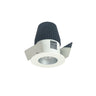 Nora Lighting 1" Iolite LED Ntf Round Reflector, 600Lm, 2700K, Haze Reflector / White Flange 