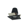 Nora Lighting 1" Iolite LED Ntf Square Bullnose, 600Lm, 3500K, Bronze Reflector / Bronze Flange 