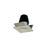Nora Lighting 1" Iolite LED Ntf Square Bullnose, 600Lm, 2700K, White Reflector / White Flange 