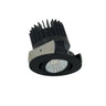 Nora Lighting 2" Iolite LED Round Adjustable Gimbal, 1500Lm/2000Lm/2500Lm Varies By Housing, 5000K, Black Finish 