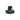 Nora Lighting 2" Iolite LED Round Bullnose, 10-Degree Optic, 850Lm / 12W, 2700K, Black Finish 