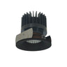 Nora Lighting 2" Iolite LED Round Bullnose, 1500Lm/2000Lm/2500Lm Varies By Housing, 3000K, Bronze Finish 