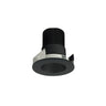 Nora Lighting 2" Iolite LED Round Reflector, 800Lm / 14W, Comfort Dim, Black Reflector / Black Flange 