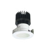 Nora Lighting 2" Iolite LED Round Reflector, 1500Lm/2000Lm/2500Lm Varies By Housing, Comfort Dim, Matte Powder White Reflector / Matte Powder White Flange 
