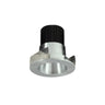 Nora Lighting 2" Iolite LED Round Reflector, 1000Lm / 14W, 3000K, Natural Metal Reflector / Natural Metal Flange 