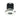 Nora Lighting 2" Iolite LED Round Pinhole, 1500Lm/2000Lm/2500Lm Varies By Housing, 5000K, Haze Pinhole / Matte Powder White Flange 